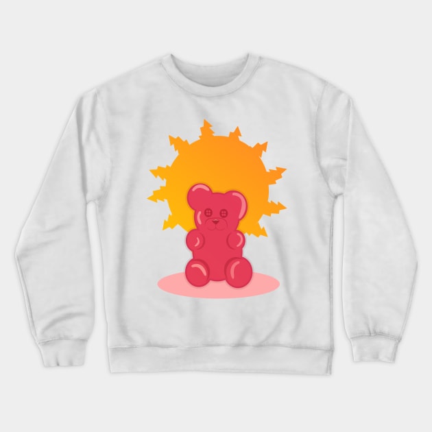 pink gummy bear Crewneck Sweatshirt by jaml-12